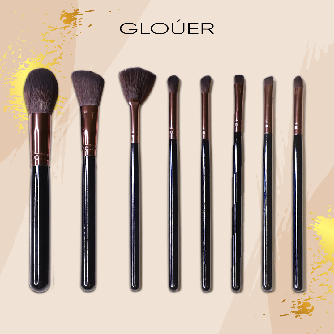 8 Pcs Makeup Brush Set